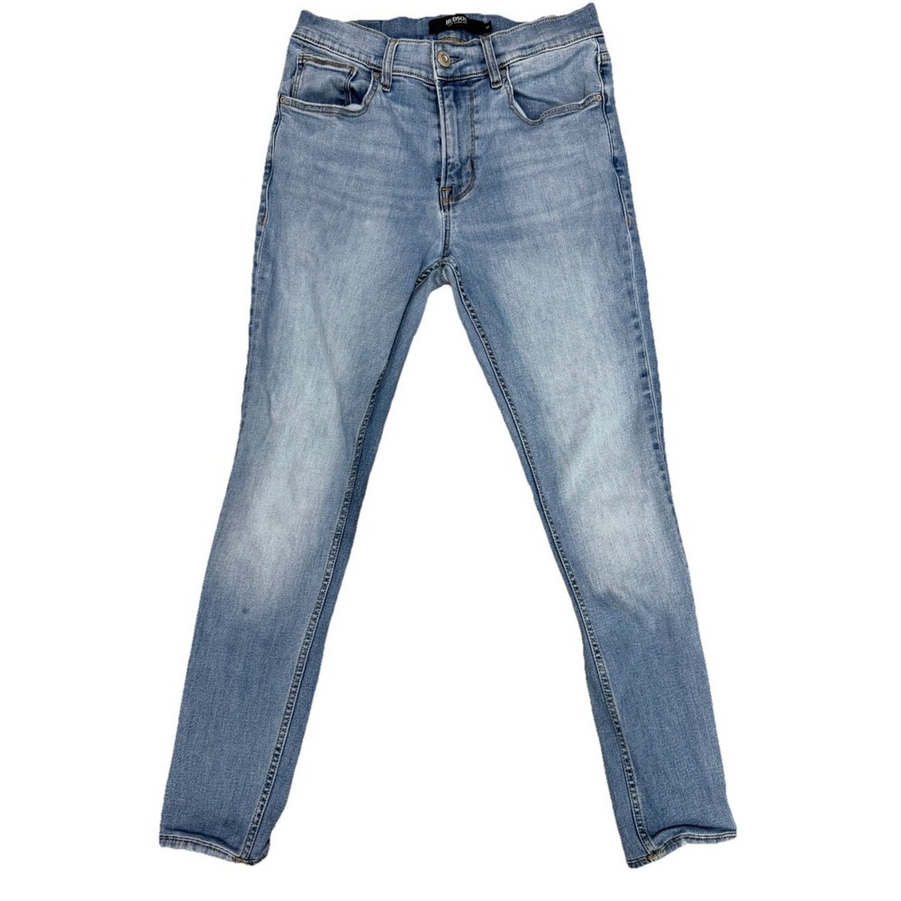Hudson Men's Zack Skinny Jeans Size 30 Medium Wash Preppy Casual